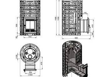 Печь для бани Эверест 