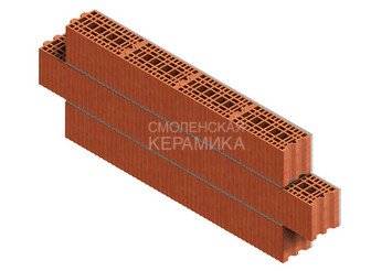 Камень керамический крупноформатный Porotherm 20 2
