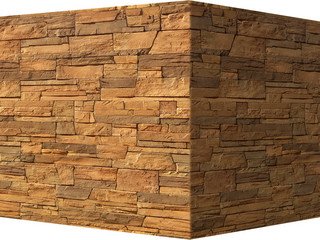 Декоративный камень 200-45 White Hills "Фьорд Лэнд" (Fjord Land), коричневый, угловой, без шва