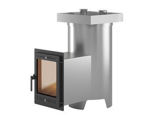 Печь для бани Эверест "Steam Master" 38 INOX (320M) (под обкладку)