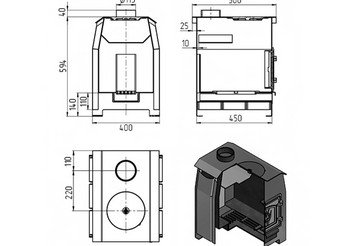 Печь отопительная Везувий 