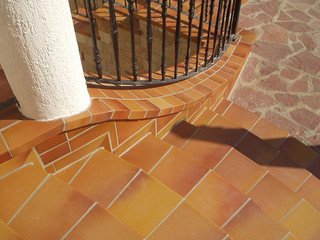 Ступень прямой угол Stroeher 4822(307) weizengelb