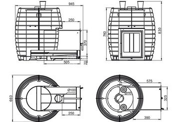 Печь для бани Эверест 