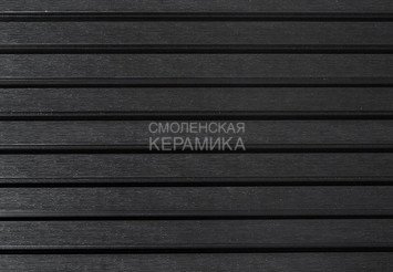 Фасадная (стеновая) реечная панель CM WALL, 219х26x3000 мм, BLACK WOOD (Черное дерево) 3