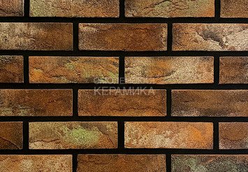 Минеральный кирпич Real Brick KP/0,5НФ базовый Глина Медь 1