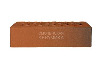 Кирпич лицевой керамический ЛСР Красный флэш гладкий, 1НФ 7