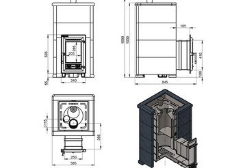 Печь для бани Эверест 