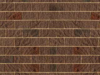 Декоративный камень 447-40 White Hills "Торре Бьянка" (Torre Bianca), темно-коричневый, плоскостной