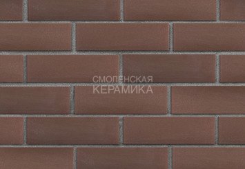Клинкер фасадный ЛСР «Мюнхен» коричневый гладкий 3