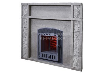 Портал для банной печи из камня Талькомагнезит Premium 1