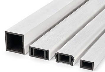 Система ограждений EasyDecking Co-Extrusion White 1