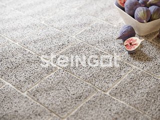 Тротуарная плитка Steingot Серия Старый город "Bianco Nero", 60 мм