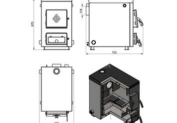 Котёл отопительный Везувий 