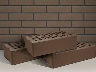 Кирпич лицевой ТЕРЕКС 1НФ, Мокко