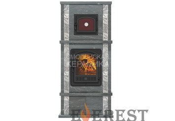 Печь-камин с духовкой EVEREST 
