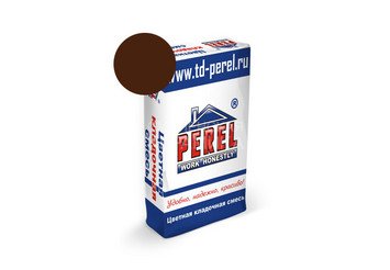 Цветная кладочная смесь Perel NL 5155 шоколадная, 51 кг 1
