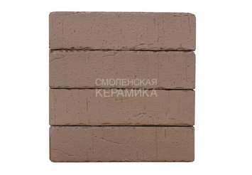 Клинкер фасадный ЛСР Возрождение «Кёльн» коричневый винтаж 4