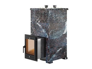 Печь для бани Эверест "Steam Master 44 INOX" Амфиболит, S-40