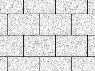 Тротуарная плитка Выбор "Прямоугольник" Гранит, белый, 200х100х40 мм