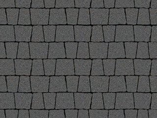 Тротуарная плитка Выбор "Антик" Стандарт, серый, 60 мм