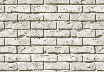 Декоративный камень Декоративный камень White Hills «Лондон брик» 300-00 (London brick), белый, плос 1