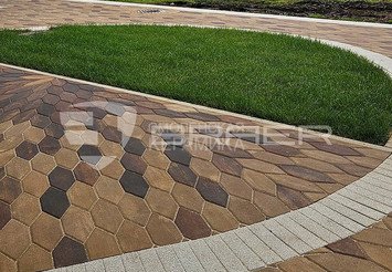 Тротуарная плитка BRAER Ригель 2.0, Мрамор Select, 60 мм 4