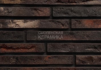 Плитка ручной формовки Real Brick Коллекция 10 Антик ригель 490, RB 10-06 горький шоколад 1