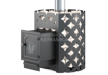 Чугунная печь для бани ЭТНА 18 (ДТ-4) 1