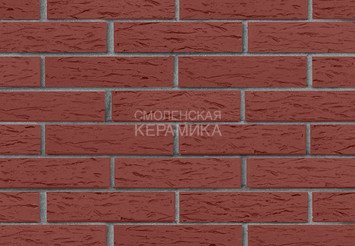 Кирпич лицевой керамический ЛСР Винный рустик, 1НФ 3
