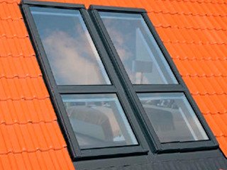 Оклад для окна балкона FAKRO EHN-AT/G Thermo 114*255