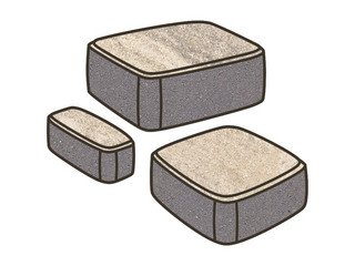 Тротуарная плитка Готика, "Классика Natur", 60 мм, монохром