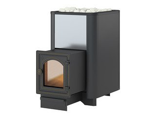 Печь банная Везувий Сенсация 22 Антрацит (ДТ-4С)