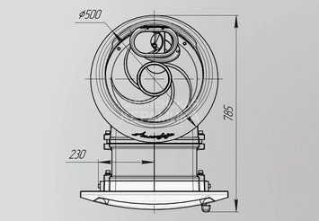 Печь банная 