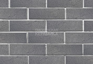 Клинкер фасадный ЛСР «Эльфюс» серебристый винтаж 2