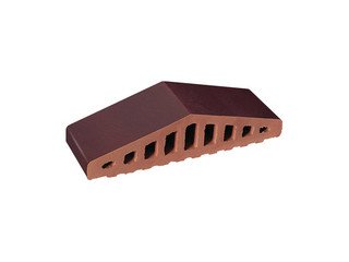 Профильный кирпич King Klinker 310/250x100x78 кармазиновый остров (07)
