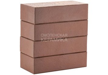 Кирпич рабочий одинарный полнотелый М250 1 НФ, коричневый 1