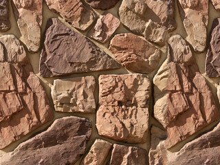 Декоративный камень 613-40 White Hills "Рока" (Roca), коричнево-серый, плоскостной