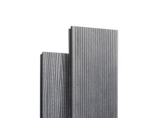 Террасная доска пустотелая Latitudo Ultra, 4000 мм, серый