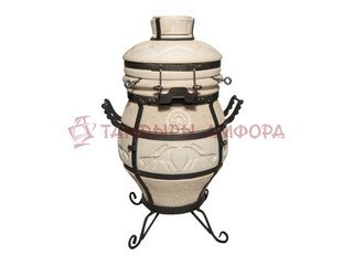 Тандыр керамический Амфора "СамОбжар" с откидной крышкой