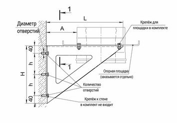 Консоль К5 (430/2 шт) L-600 (2 мм) 2