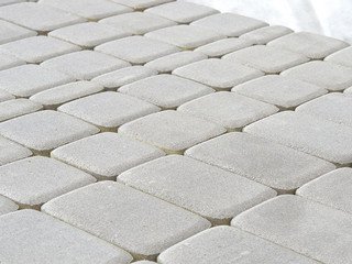 Тротуарная плитка BRAER Классико, Серебристый