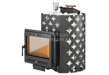 Чугунная печь для бани ЭТНА 24 (Панорама) 
