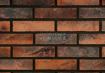 Плитка ручной формовки Real Brick Коллекция 12 WDF, RB 12-10 кирпичный 1