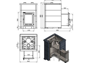 Печь для бани Эверест 