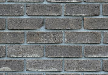 Кирпич облицовочный ТЕЛЛУРА МУССОН НА КРАСНОМ, ручная формовка, М125, 210x100x65 мм 1