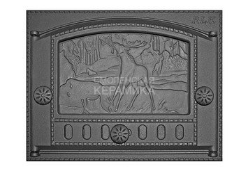 Дверца каминная ДК-2Б окрашенная RLK 335 