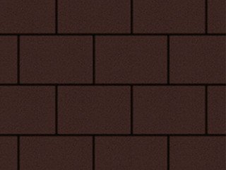 Тротуарная плитка Выбор "Прямоугольник" Стандарт, коричневый, 200х100х60 мм