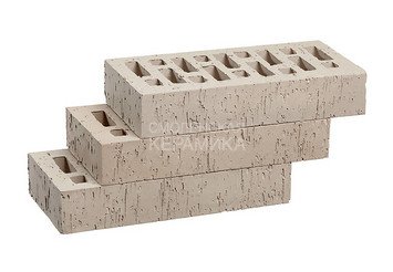 Кирпич керамический без фаски RECKE Shten арт. 2-00-00-4-00 4