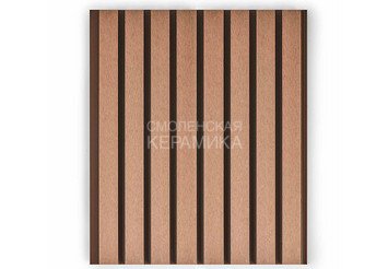 Фасадная панель Реечная EasyDecking Wood-X 219×26×3010 мм, Венге 4