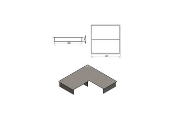 Подиум под печь ASTON 2
